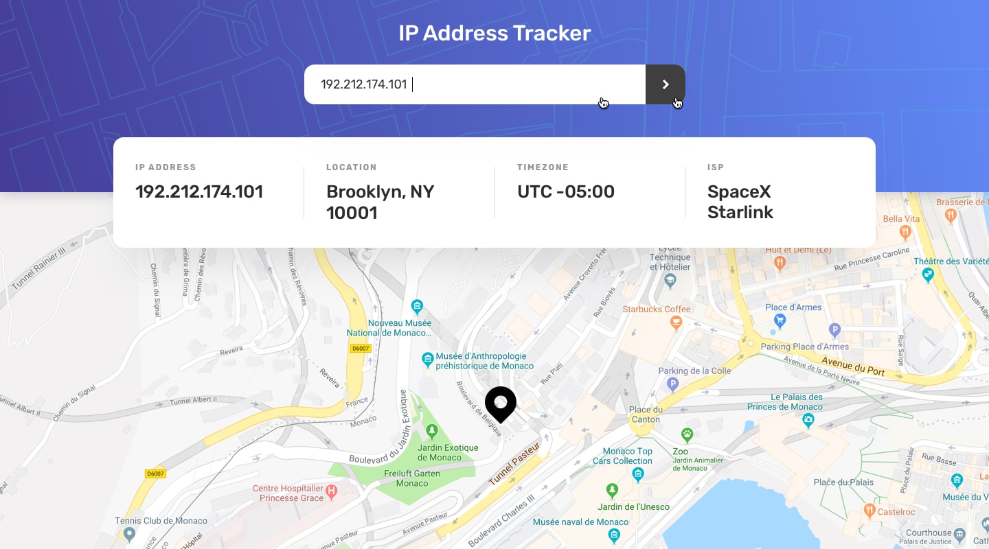 Ip Adress Tracker image